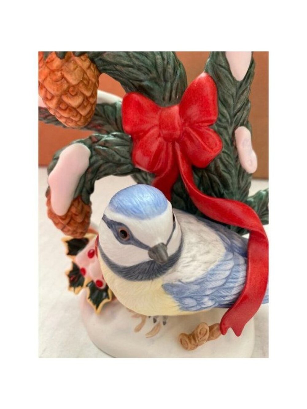 2010 Lenox Christmas Blue Titmouse Annual Collection Bird Figurine Ltd Ed NEW - Picture 7 of 10